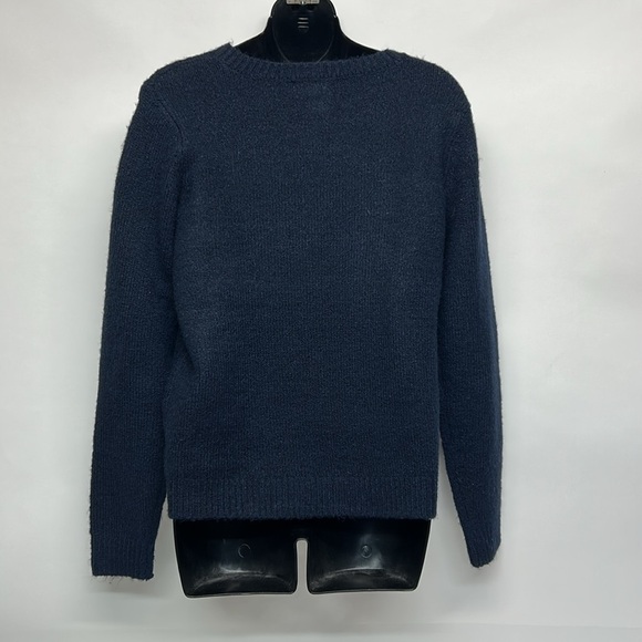 Women's Navy Sweater Pink Heart cupcakes, and cashmere‘s size ax Valentine’s Day - Picture 5 of 6